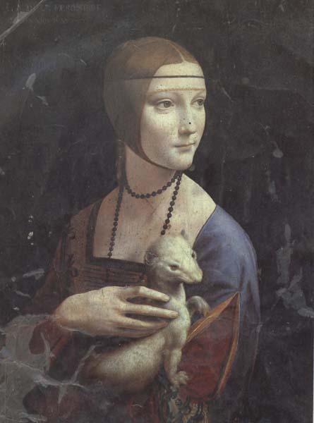 LEONARDO da Vinci Cecila Gallerani (mk45) Sweden oil painting art